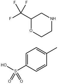 2-(trifluoromethyl)morpholine 4-methylbenzenesulfonate(WXFC0227) Structure
