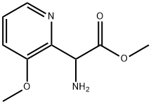 methyl 2-amino-2-(3-methoxypyridin-2-yl)acetate Structure