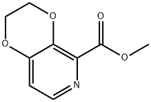 methyl2,3-dihydro-[1,4]dioxino[2,3-c]pyridine-5-carboxylate 구조식 이미지