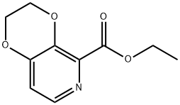 ethyl2,3-dihydro-[1,4]dioxino[2,3-c]pyridine-5-carboxylate Structure