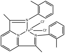 (2,6-bis[1-(2-methylphenylimino)ethyl]pyridine)dichloroiron(II) Structure