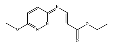 ethyl 6-methoxyimidazo[1,2-b]pyridazine-3-carboxylate 구조식 이미지