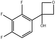 3-(2,3,4-trifluorophenyl)oxetan-3-ol 구조식 이미지
