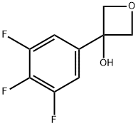 3-(3,4,5-trifluorophenyl)oxetan-3-ol Structure