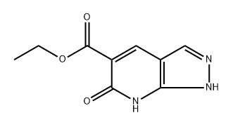 ethyl 6-oxo-1,7-dihydropyrazolo[3,4-b]pyridine-5-carboxylate Structure