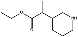 ethyl 2-(piperidin-3-yl)propanoate hydrochloride 구조식 이미지