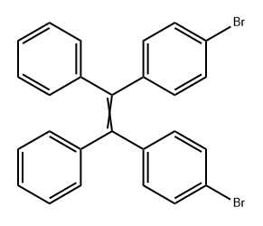 1,2-Bis(4-bromophenyl)-1,2-diphenylethylene Structure