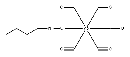 Molybdenum, (butylisocyanide)pentacarbonyl- (8CI) Structure