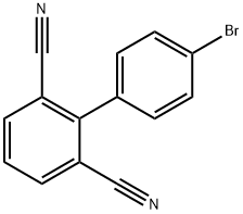 2-(4-bromophenyl)isophthalonitrile Structure