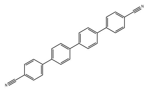 [1,1′:4′,1′′:4′′,1′′′-Quaterphenyl]-4,4′′′-dicarbonitrile, homopolymer Structure