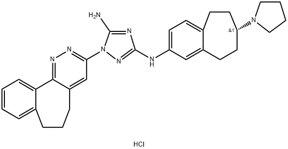 R 428 dihydrochloride Structure