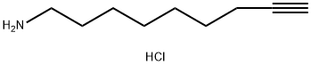 8-Nonyn-1-amine, hydrochloride (1:1) Structure