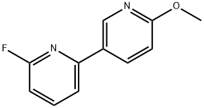 6-Fluoro-6'-methoxy-2,3'-bipyridine Structure