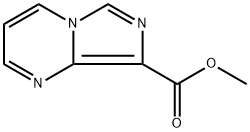 Imidazo[1,5-a]pyrimidine-8-carboxylic acid, methyl ester Structure