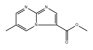 methyl 6-methylimidazo[1,2-a]pyrimidine-3-carboxylate Structure