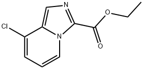 ethyl 8-chloroimidazo[1,5-a]pyridine-3-carboxylate 구조식 이미지