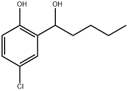 α-Butyl-5-chloro-2-hydroxybenzenemethanol Structure