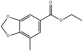 Ethyl 7-methyl-1,3-benzodioxole-5-carboxylate Structure