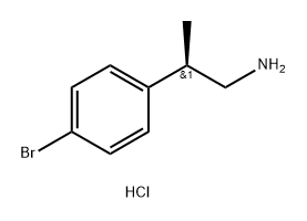 (R)-2-(4-bromophenyl)propan-1-amine hydrochloride Structure