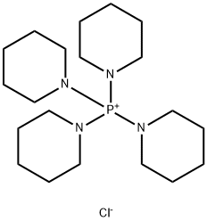 Phosphorus(1+), tetra-1-piperidinyl-, chloride (1:1), (T-4)- Structure