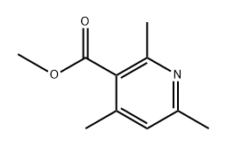 Methyl 2,4,6-trimethylnicotinate Structure