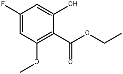 Ethyl 4-fluoro-2-hydroxy-6-methoxybenzoate Structure