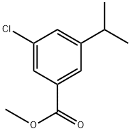 methyl 3-chloro-5-isopropylbenzoate Structure