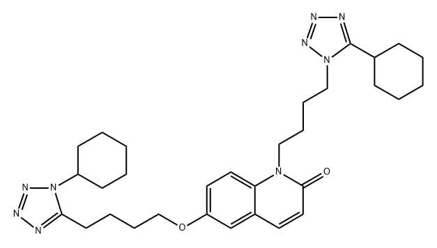 3,4-Dehydro Cilostazol DimerQ: What is 
3,4-Dehydro Cilostazol Dimer Q: What is the CAS Number of 
3,4-Dehydro Cilostazol Dimer Structure