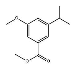 Methyl 3-isopropyl-5-methoxybenzoate Structure