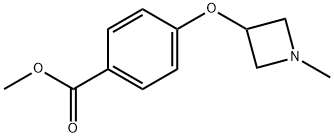 methyl4-((1-methylazetidin-3-yl)oxy)benzoate Structure