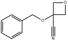 3-Benzyloxy-oxetane-3-carbonitrile 구조식 이미지