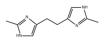 Imidazole, 4,4'-ethylenebis[2-methyl- (8CI) Structure