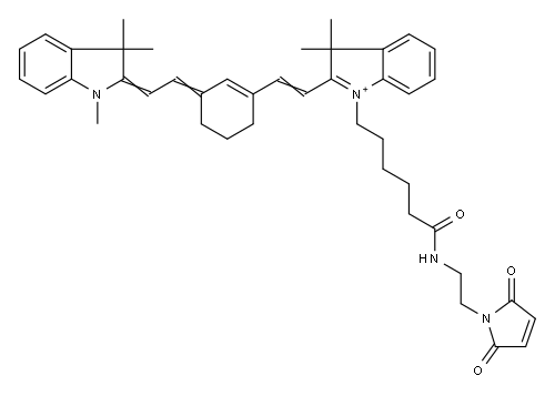 Cyanine7 maleimide Structure