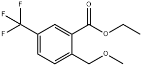Ethyl 2-(methoxymethyl)-5-(trifluoromethyl)benzoate Structure