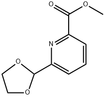 methyl 6-(1,3-dioxolan-2-yl)picolinate Structure