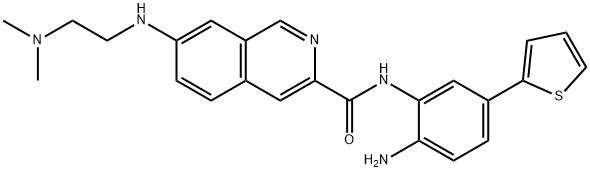 HDAC1/2-IN-3 구조식 이미지