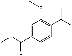 methyl 4-isopropyl-3-methoxybenzoate 구조식 이미지