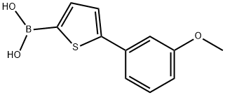 B-[5-(3-Methoxyphenyl)-2-thienyl]boronic acid Structure