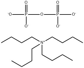 1-Butanaminium, N,N,N-tributyl-, (diphosphate) (4:1) Structure