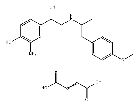 Formoterol EP Impurity A (Mixture of Diastereomers) Fumaric Acid Structure