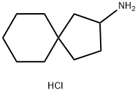 Spiro[4.5]decan-2-amine, hydrochloride (1:1) 구조식 이미지