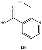 lithium(1+) ion 2-(hydroxymethyl)pyridine-3-carboxylate 구조식 이미지