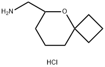 {5-oxaspiro[3.5]nonan-6-yl}methanamine hydrochloride Structure