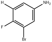 3-bromo-4-fluorobenzen-5-d-amine Structure