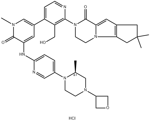 Fenebrutinib (GDC-0853) HCl Structure