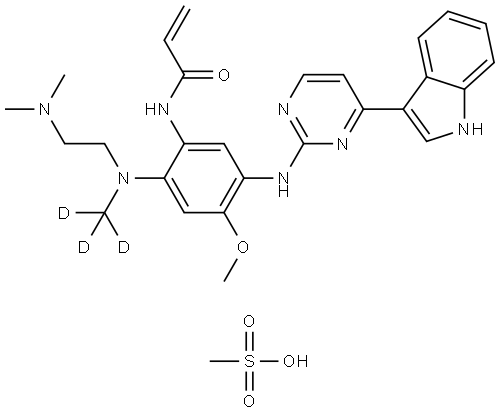 Deuterated AZ5104 Structure