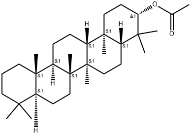 Tetrahymanol acetate 구조식 이미지