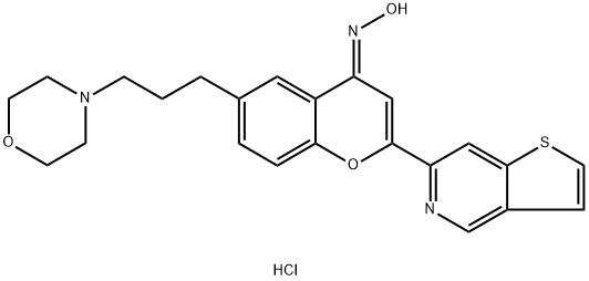 Foliglurax hydrochloride Structure