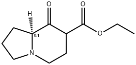 ethyl 8-oxooctahydroindolizine-7-carboxylate Structure