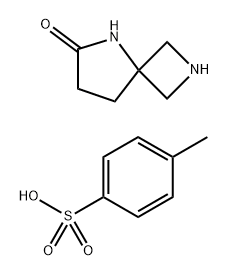 2,5-Diazaspiro[3.4]octan-6-one, compd. with 4-methylbenzenesulfonate (1:2) Structure